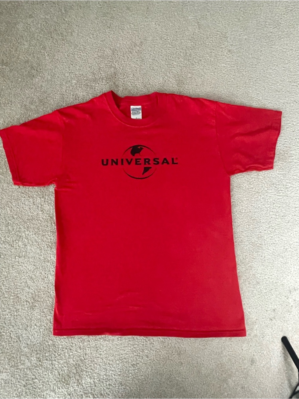 Vintage Universal Studios Florida Employee Red Shirt 90s Team Member Tee